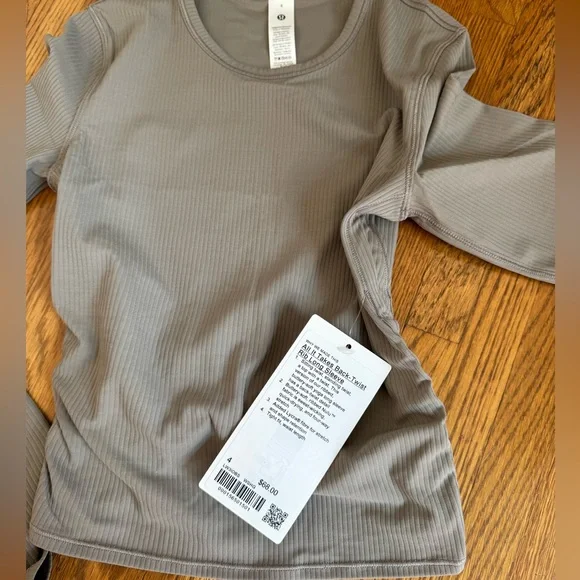 Lululemon All It Takes Back-Twist Ribbed Long-Sleeve Shirt - Picture 3 of 6